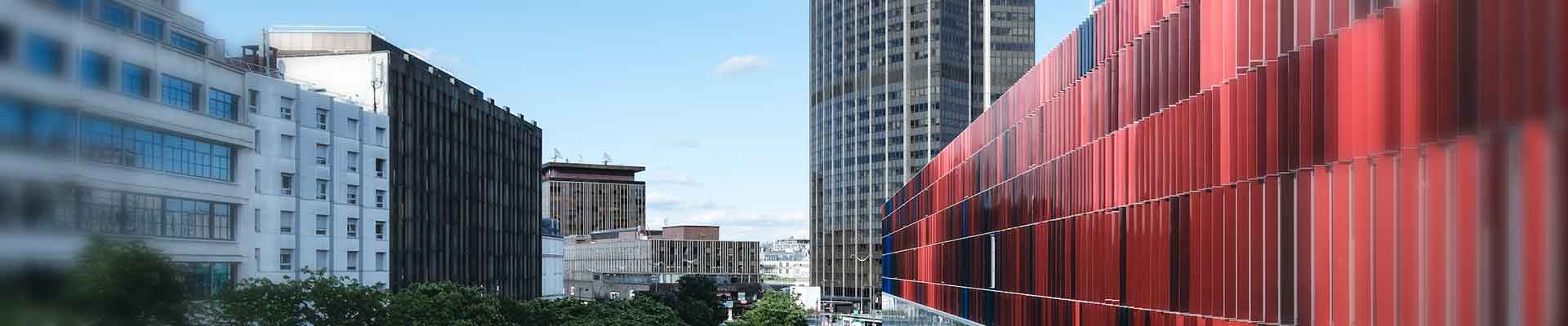 Photo prise en hauteur sur la rue du départ à  Montparnasse - - Design Studio 45<br />
