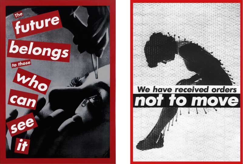 BARBARA KRUGER. Artiste conceptuelle américaine