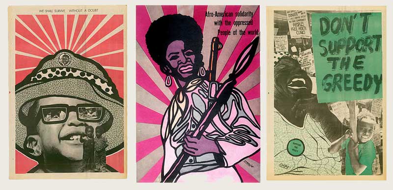 Emory Douglas est un artiste graphique américain - Membre des Black Panther