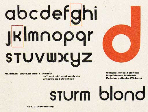 HERBERT BAYER. Typographe, designer, architecte