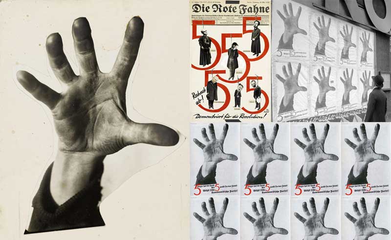 JOHN HEARTFIELD. artiste allemand. technique du photomontage.